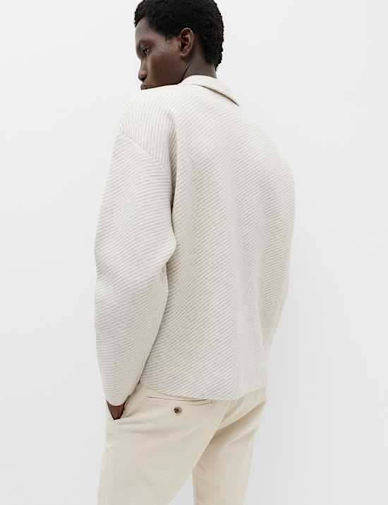 Air Yarn Overshirt Jumper