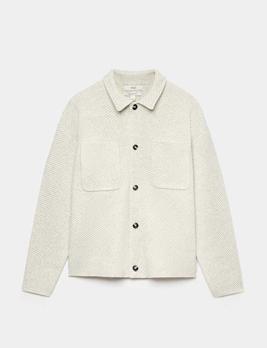 Air Yarn Overshirt Jumper