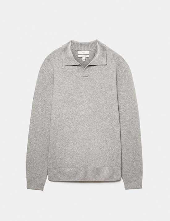 Relaxed Open Neck Jumper