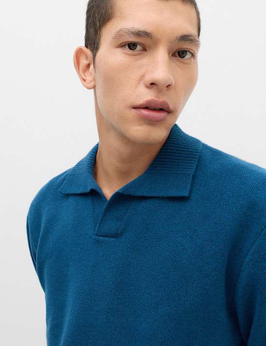 Relaxed Open Neck Jumper