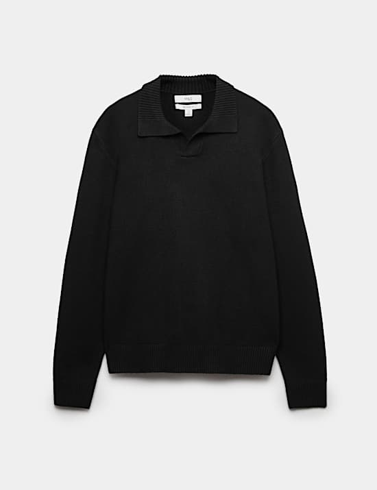 Relaxed Open Neck Jumper