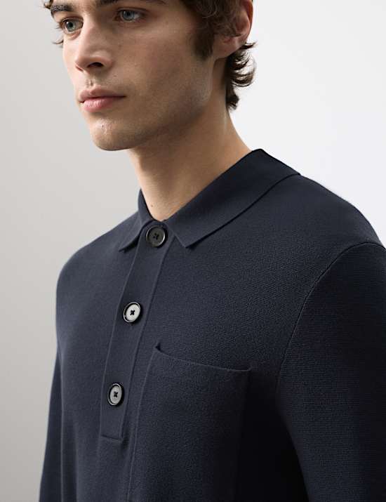 Dzianinowa koszulka polo