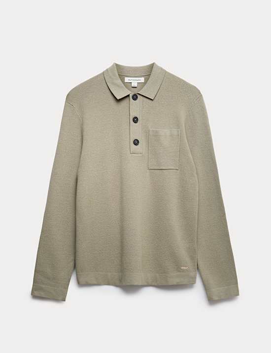 Knitted Polo Shirt