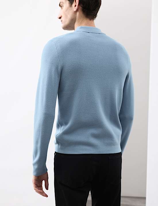 Knitted Polo Shirt