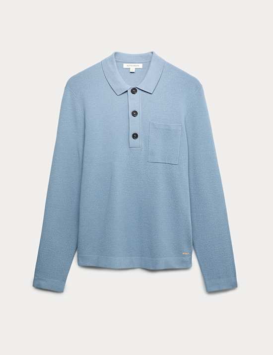 Knitted Polo Shirt