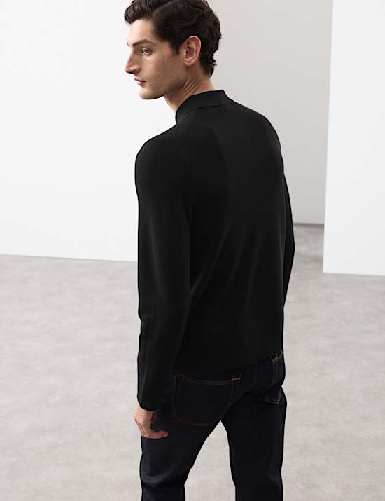 Knitted Polo Shirt