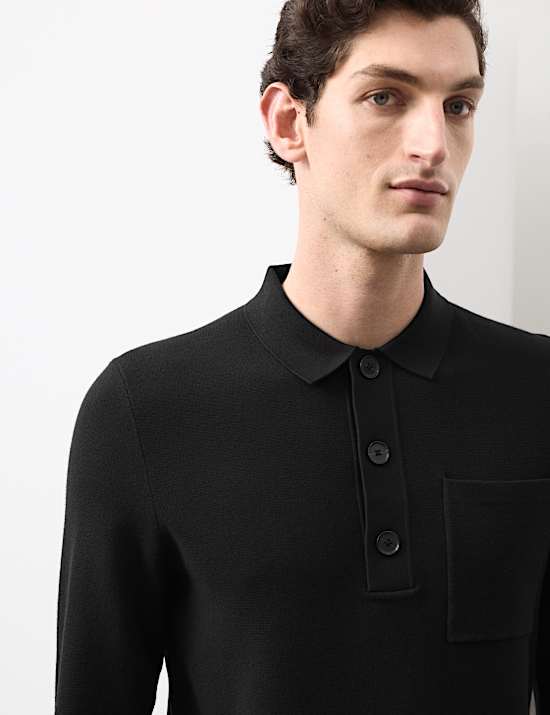Knitted Polo Shirt