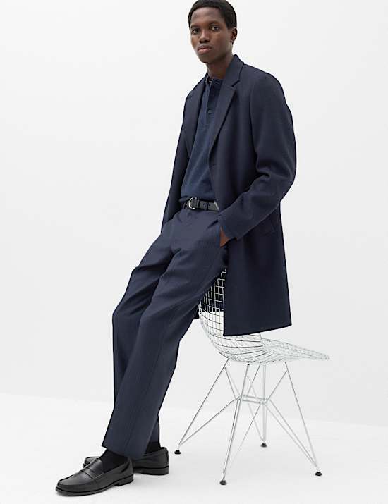 Air-Yarn Relaxed Henley Jumper