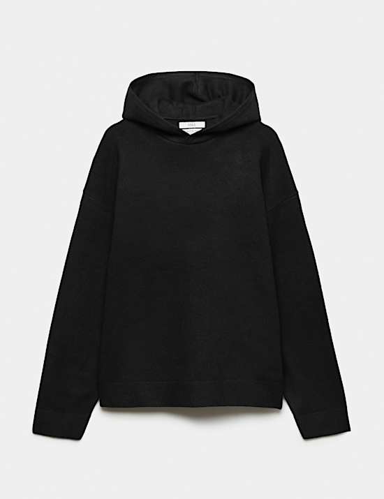 Relaxed Fit Air-Yarn Hoodie