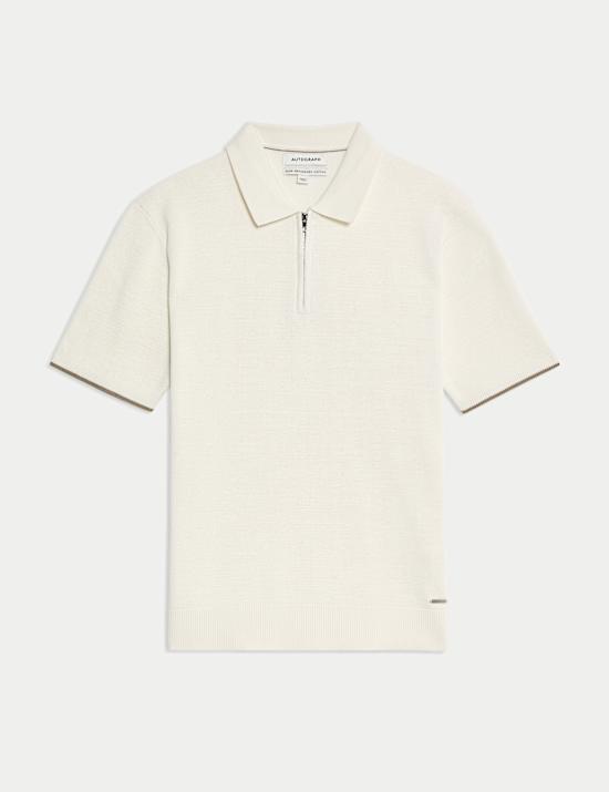 Polo Performance en maille de coton merceris&eacute;