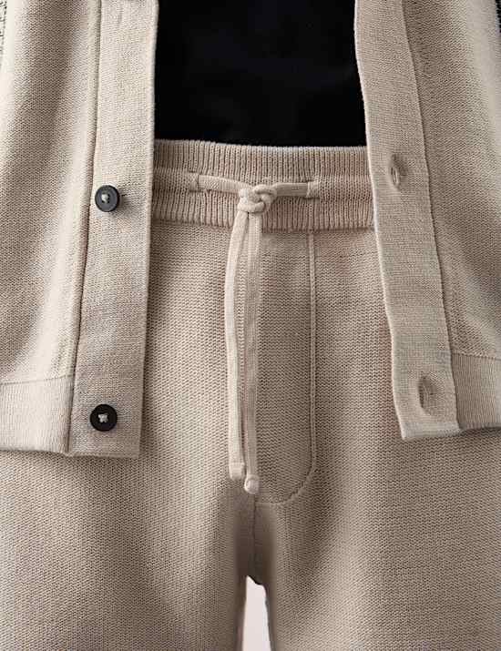 Pure Cotton Knitted Shorts