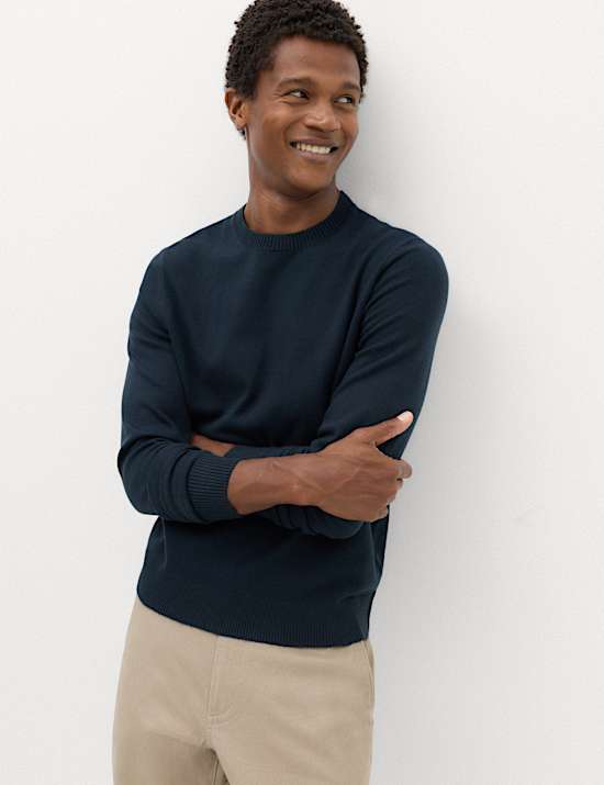 2 Pack Air Yarn Crew Neck Jumpers