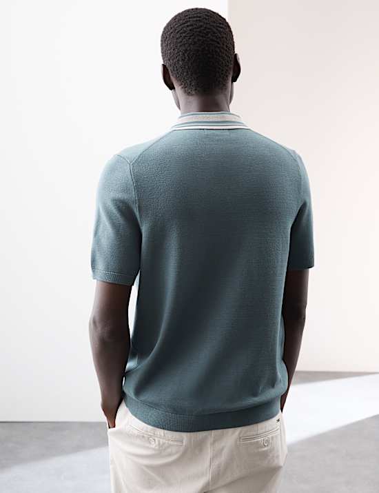 Colour Block Button Through Jumper