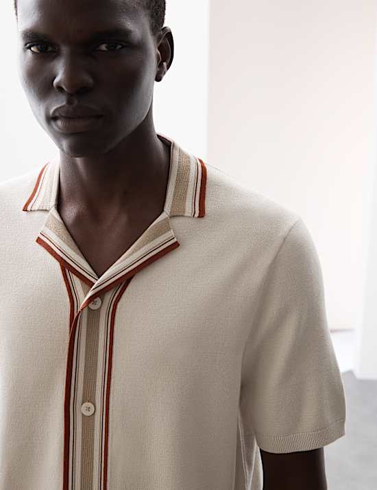 Colour Block Button Through Jumper