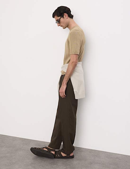 Performance Mercerised Cotton Knitted T-Shirt