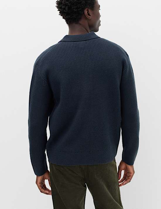 Air Yarn Button Through Cardigan