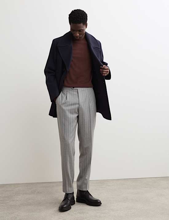 Extra Fine Merino Wool Crew Neck Jumper with Silk