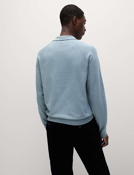Cotton Rich Knitted Polo Shirt