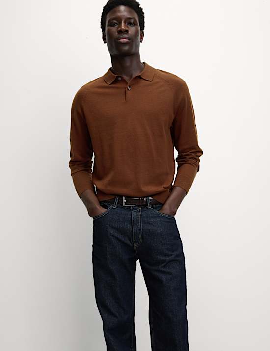 Cotton Rich Knitted Polo Shirt