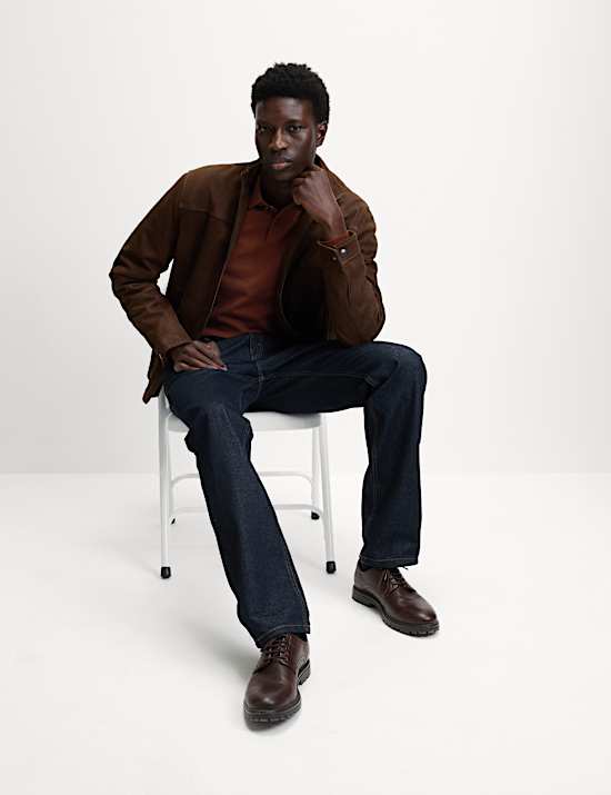 Cotton Rich Knitted Polo Shirt