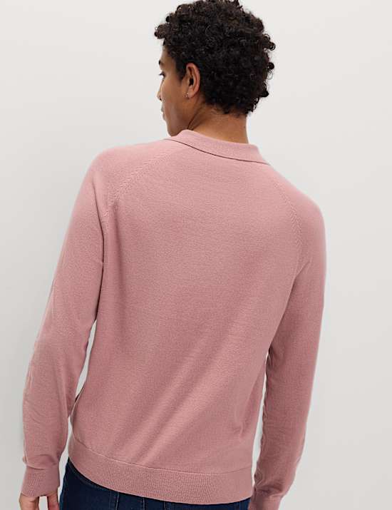 Cotton Rich Knitted Polo Shirt