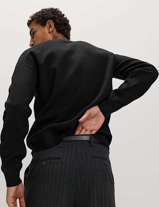 Air Yarn Textured Jumper