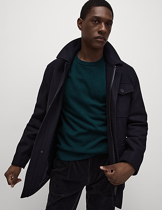 Pure Cotton Crew Neck Jumper