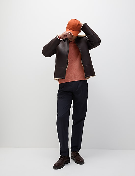 Pure Extra Fine Lambswool Crew Neck Jumper