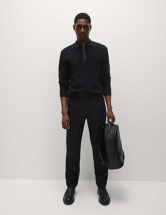 Kemeja Polo Rajut Bahan Katun