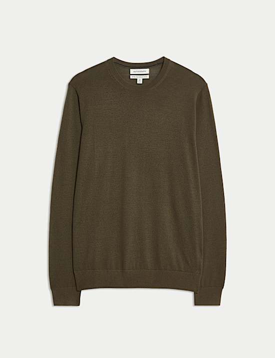 Pure Extra Fine Merino Wool Jumper