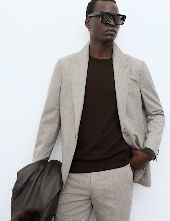 Pure Extra Fine Merino Wool Crew Neck Jumper