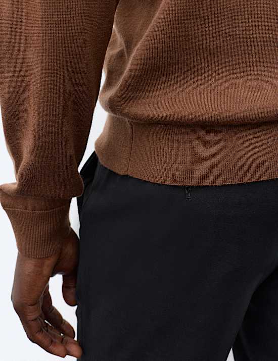 Polo 100 % laine de m&eacute;rinos extra-fine