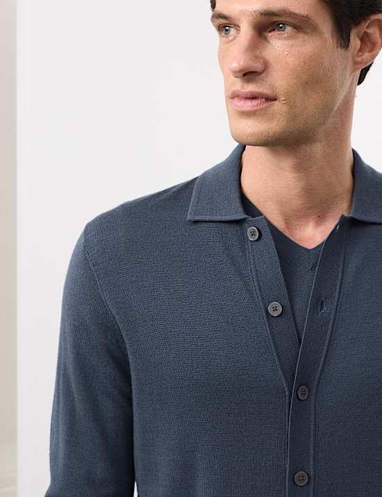 Pure Extra Fine Merino Wool Jacket