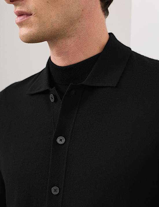 Pure Extra Fine Merino Wool Jacket