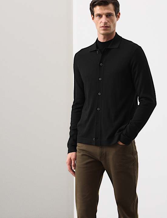 Pure Extra Fine Merino Wool Jacket