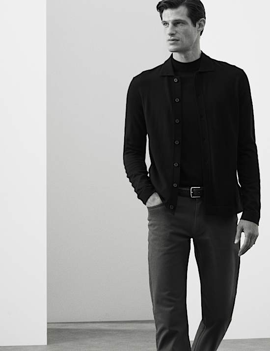 Pure Extra Fine Merino Wool Jacket