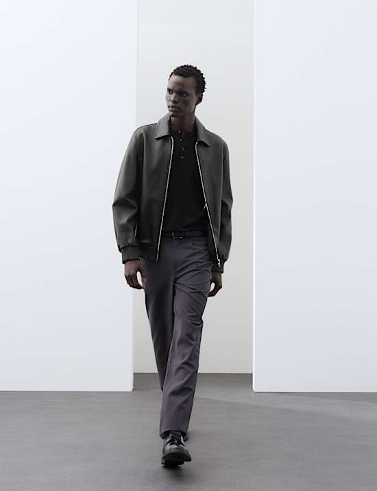 Pure Extra Fine Merino Wool Henley Jumper