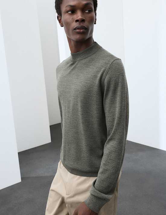 Pure Extra Fine Merino Wool Performance Jumper