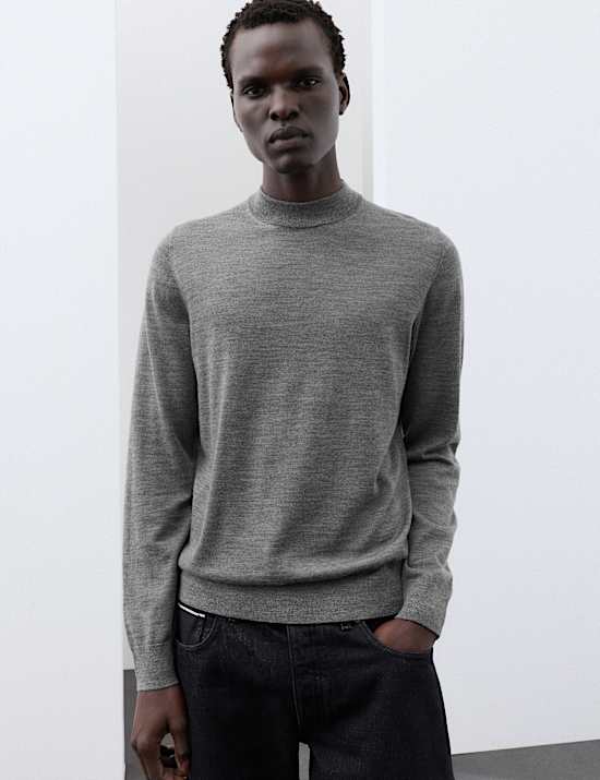 Pure Extra Fine Merino Wool Performance Jumper
