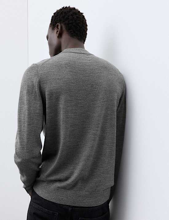 Pure Extra Fine Merino Wool Performance Jumper
