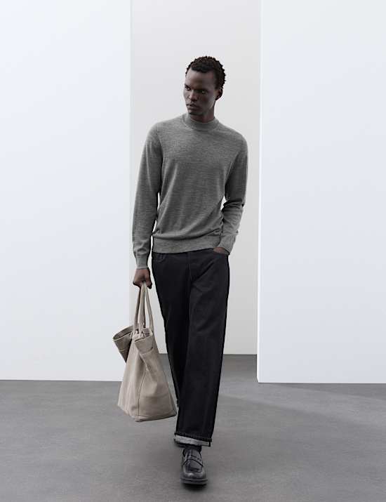 Pure Extra Fine Merino Wool Performance Jumper