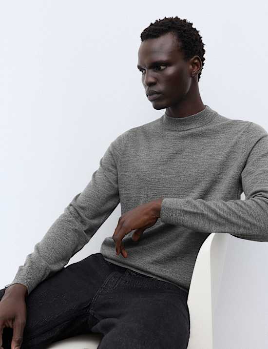 Pure Extra Fine Merino Wool Performance Jumper