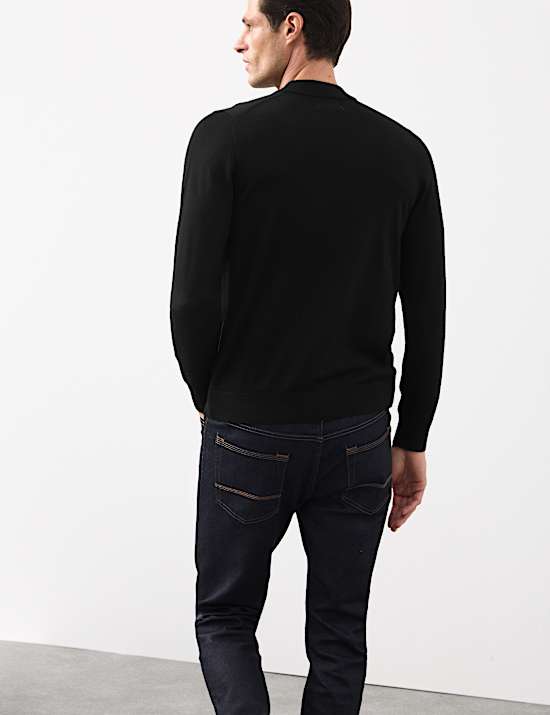Pure Extra Fine Merino Wool Performance Jumper