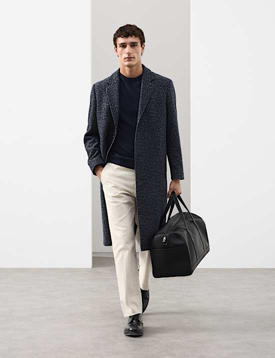 Pure Extra Fine Merino Wool Crew Neck T-Shirt