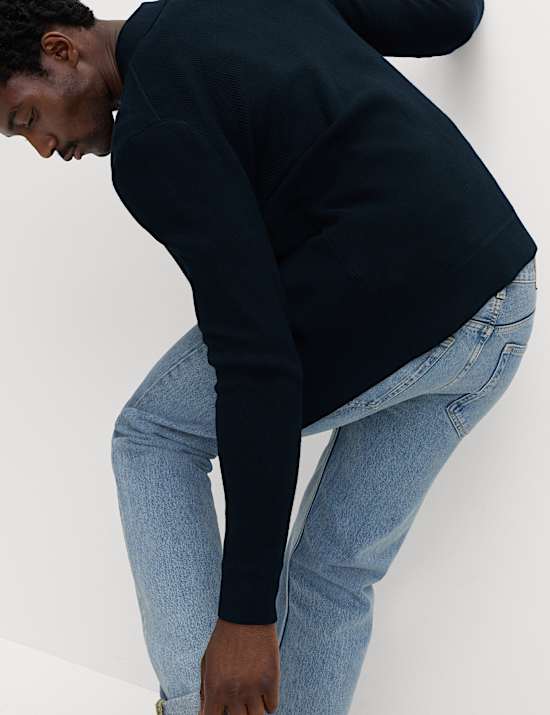 Cotton Blend Knitted Jacket