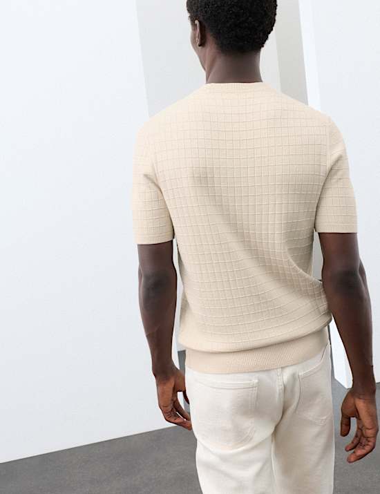 Performance Regular Fit Knitted T-Shirt