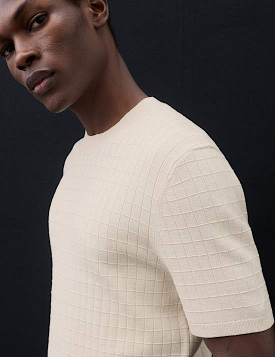 Performance Regular Fit Knitted T-Shirt