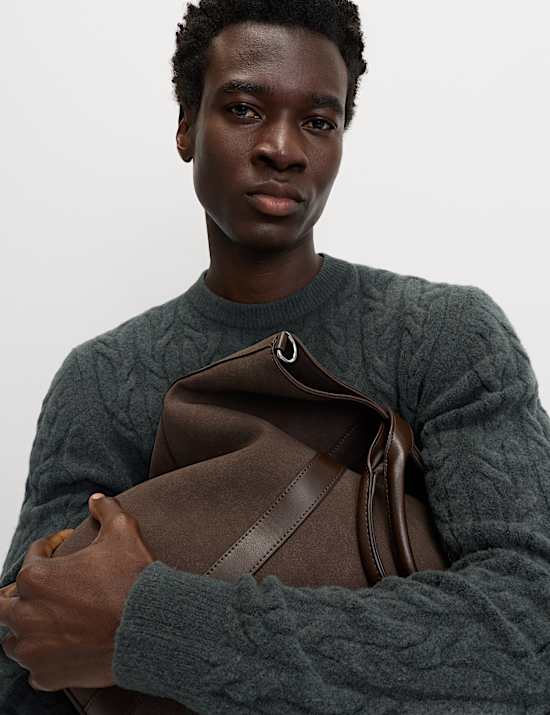 Super Soft Cable Knit Jumper with Wool