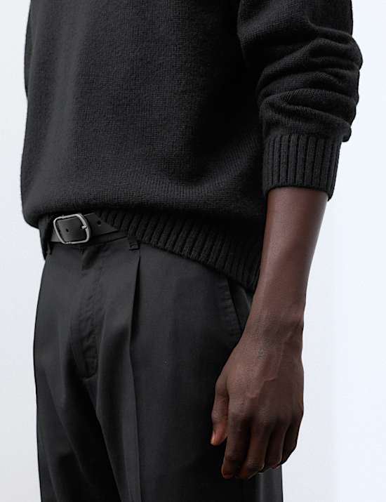 Wool Blend V-Neck Jumper