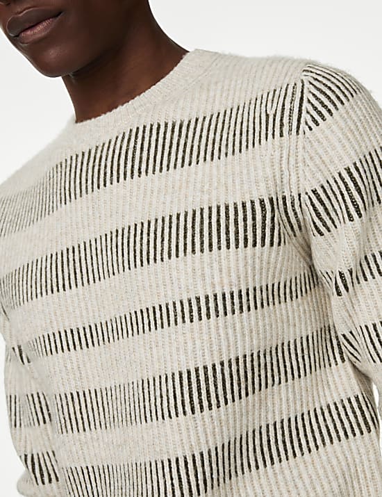 Striped Crew Neck Jumper